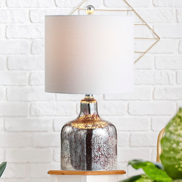 Gemma 19" Glass Bell LED Table Lamp
